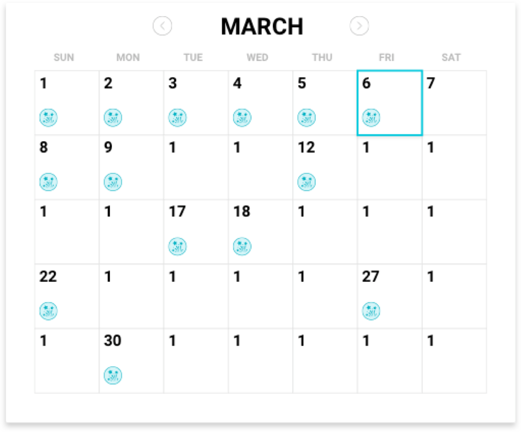 Calendar image